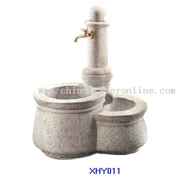 Stone Garden Fountain from China